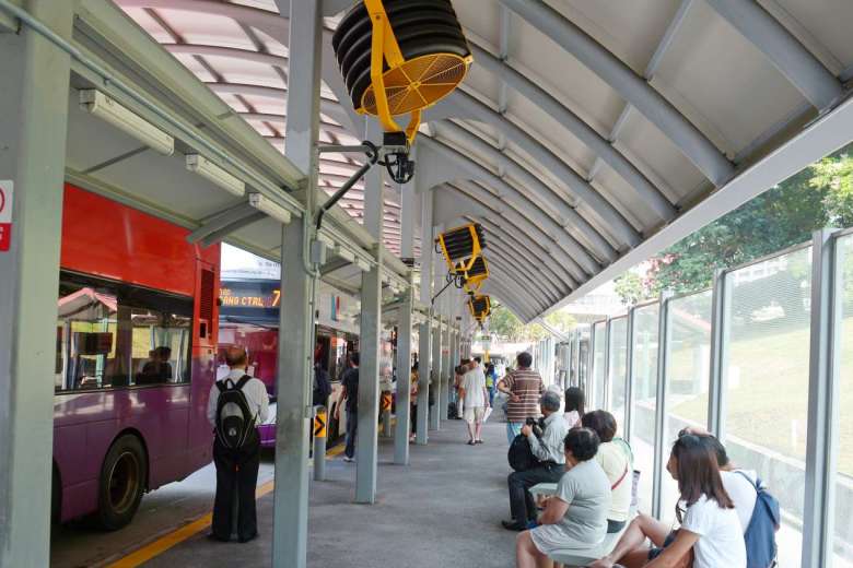 the_lta_has_started_a_pilot_to_install_fans_at_bus_stops_so_commuters_have_some_respite_from_the_heat_while_waiting_for_their_buses